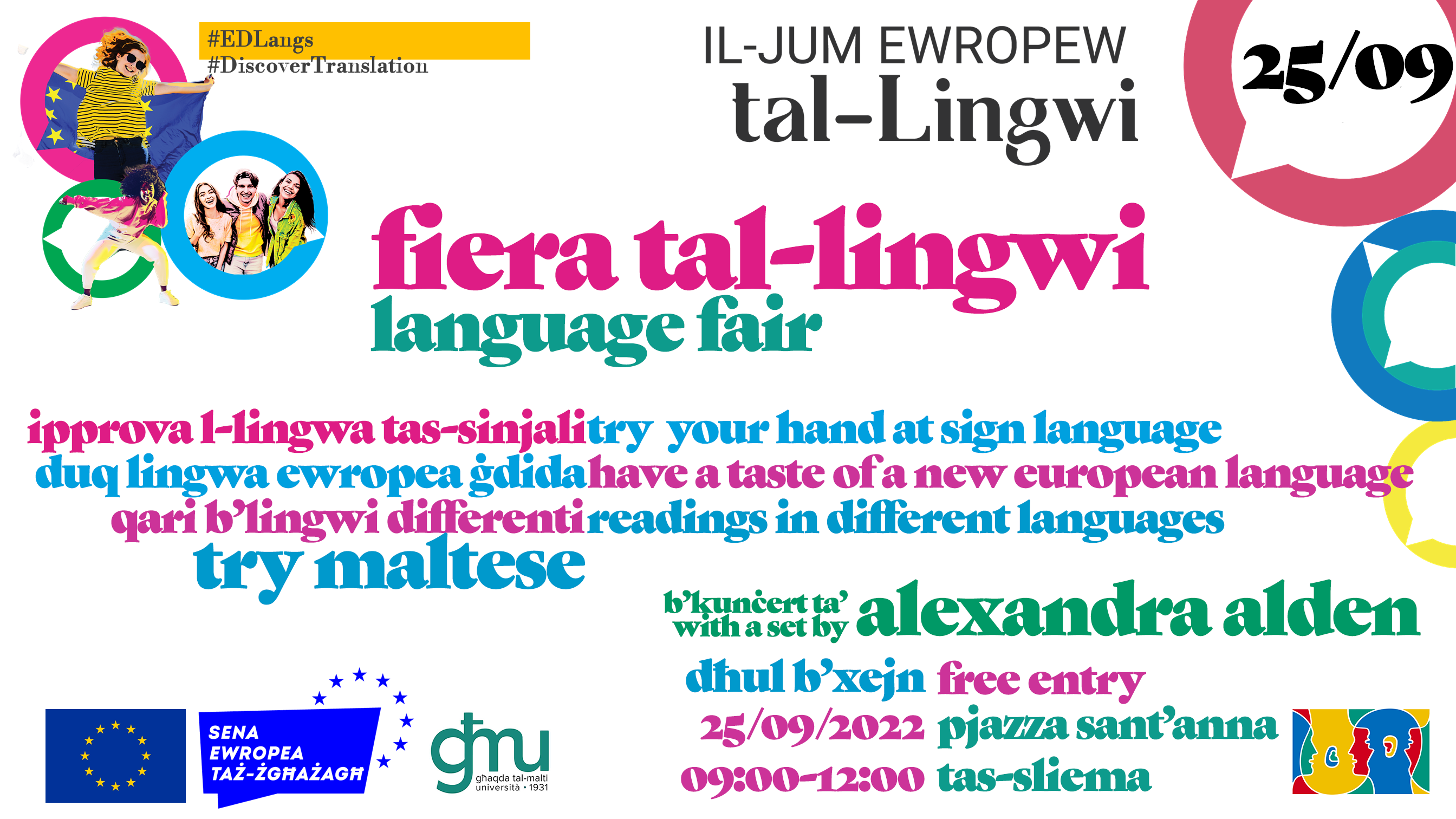 Fiera tal-Lingwi/Language Fair - European Day of Languages 2022