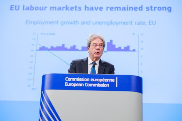 Press conference by Paolo Gentiloni, European Commissioner, on the Winter 2024 Economic Forecast