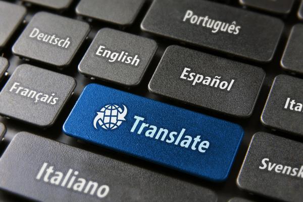 Keyboard with translate 